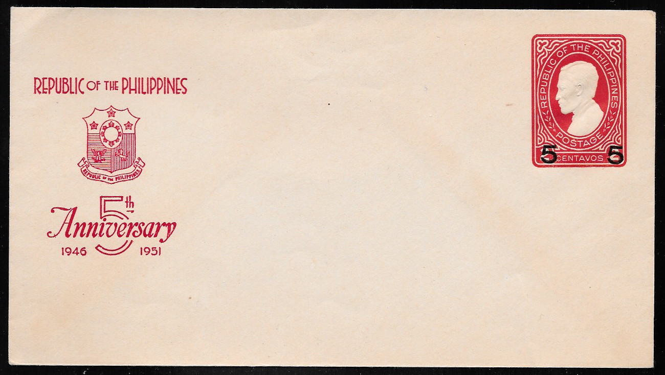 Philippines 1951 Postal Stationary 